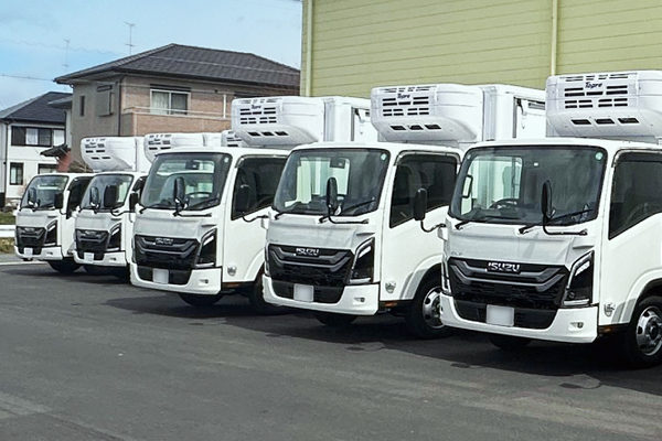 多様な車両ラインアップ